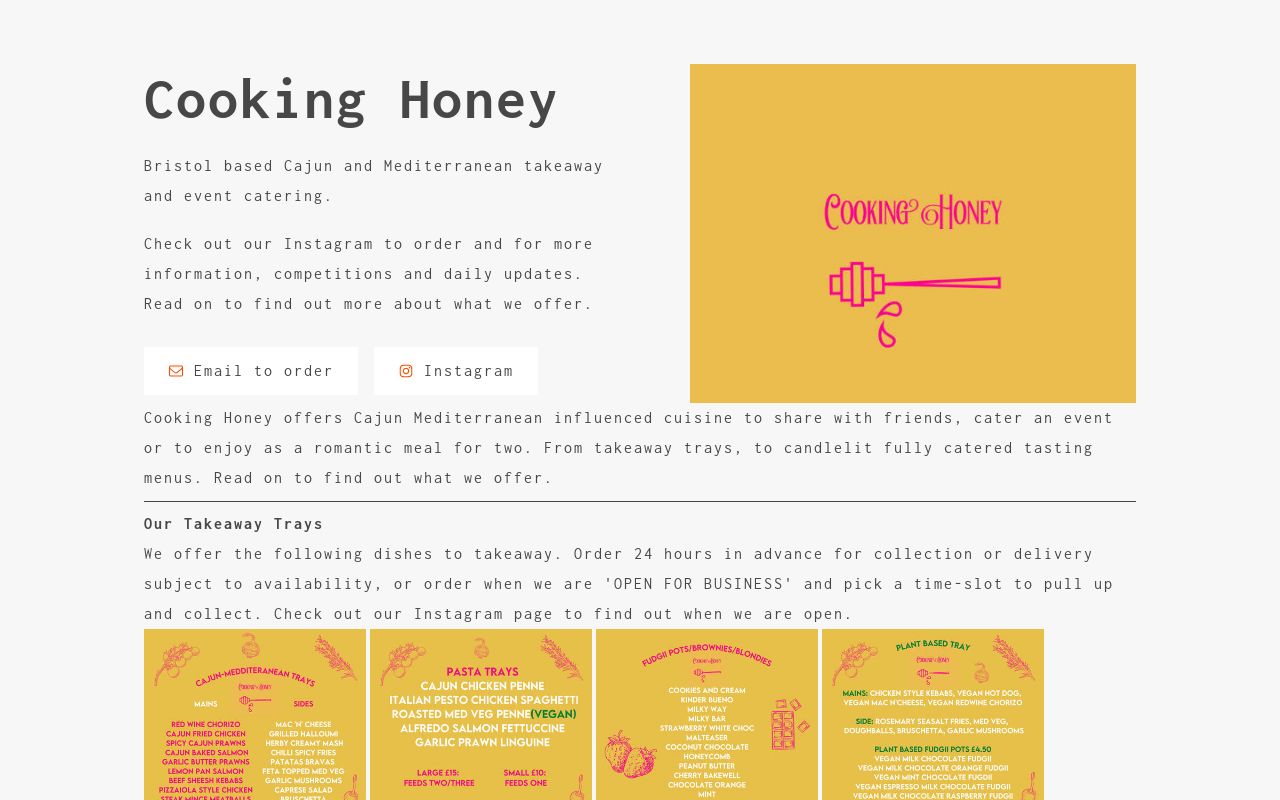 Cooking Honey in Bristol